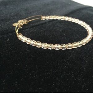 Alex and Ani Pink / Gold Beaded Bracelet